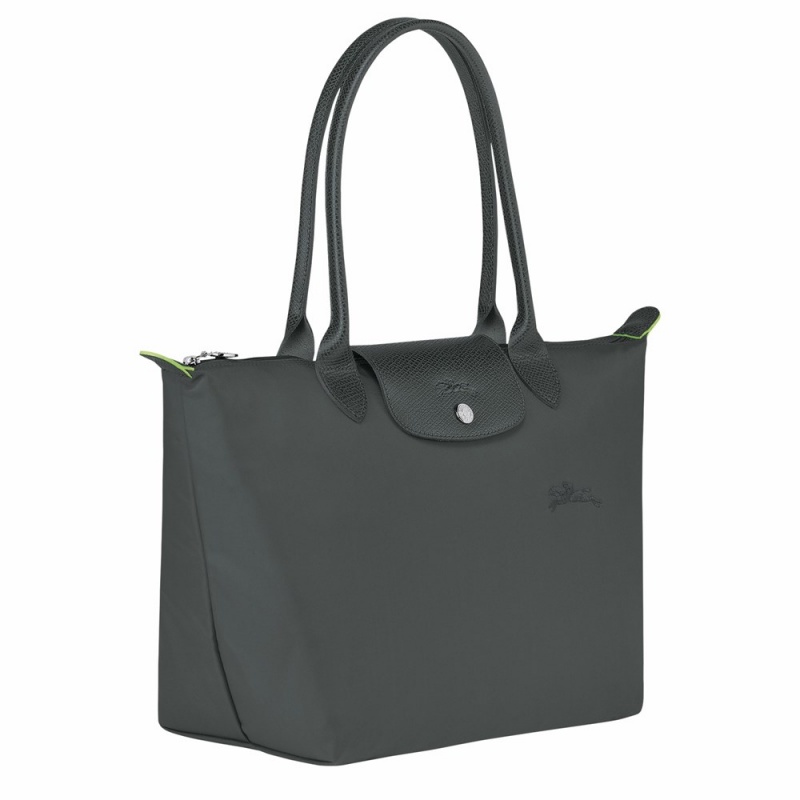 Longchamp Le Pliage M Schultertasche Damen Tiefesgrau | 345VHDBAX