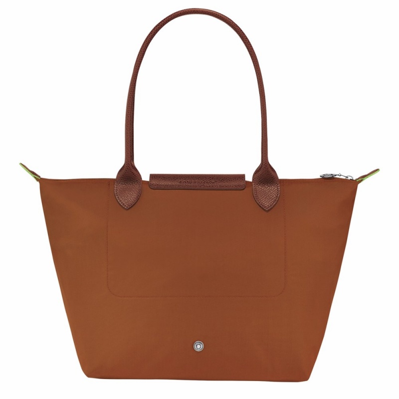 Longchamp Le Pliage M Schultertasche Damen Braun | 184WQBTGR