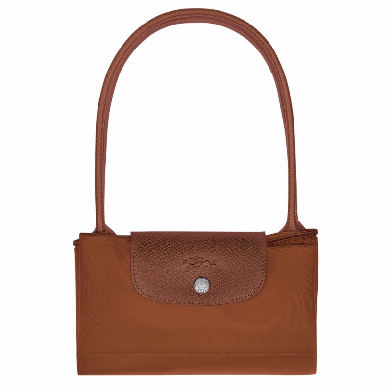 Longchamp Le Pliage M Schultertasche Damen Braun | 184WQBTGR