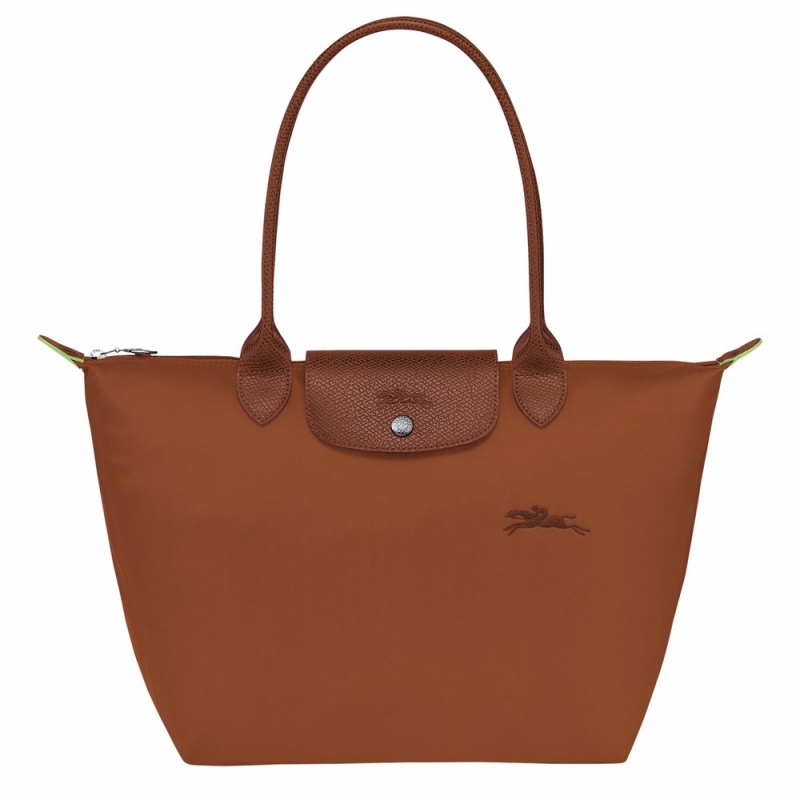 Longchamp Le Pliage M Schultertasche Damen Braun | 184WQBTGR