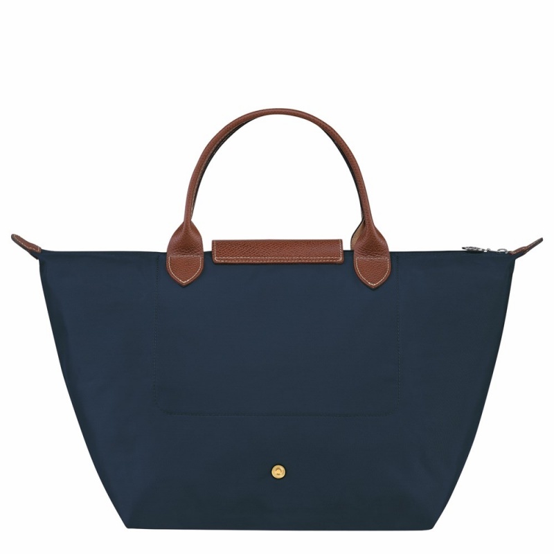 Longchamp Le Pliage Original M Handtasche Damen Navy | 209BKVDMZ