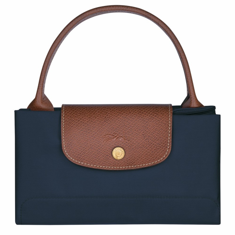 Longchamp Le Pliage Original M Handtasche Damen Navy | 209BKVDMZ