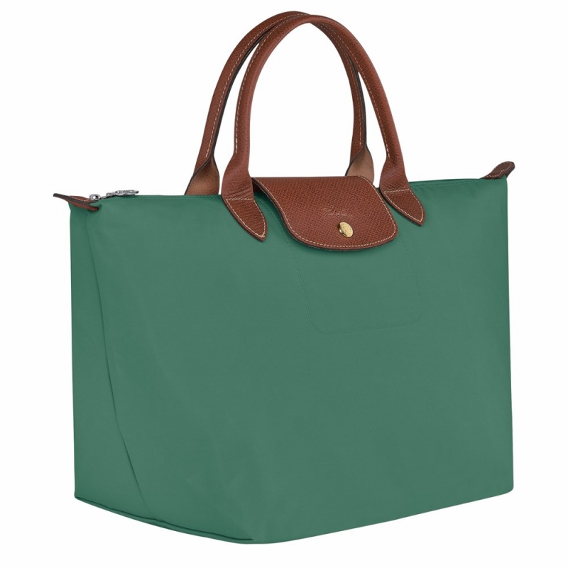 Longchamp Le Pliage Original M Handtasche Damen Olivgrün | 879ULZFWI