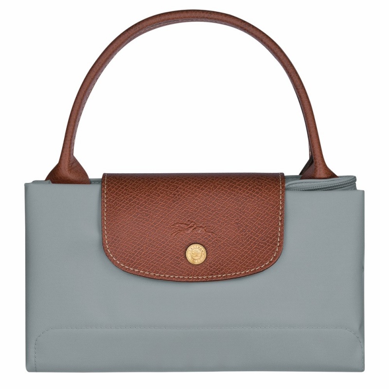 Longchamp Le Pliage Original M Handtasche Damen Grau | 653IORQPA