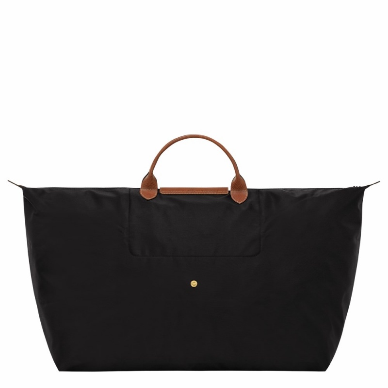 Longchamp Le Pliage Original M Reisetasche Damen Schwarz | 740FTNURW