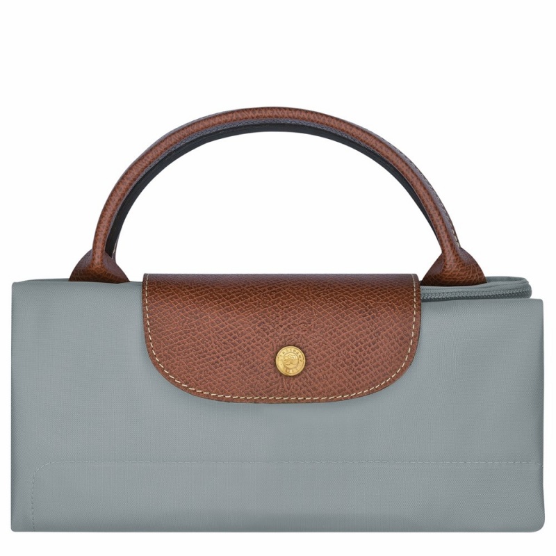 Longchamp Le Pliage Original M Reisetasche Damen Grau | 275ADOWVJ