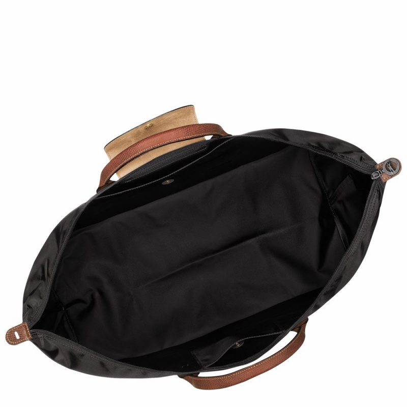 Longchamp Le Pliage Original M Reisetasche Herren Schwarz | 924QLXBCG