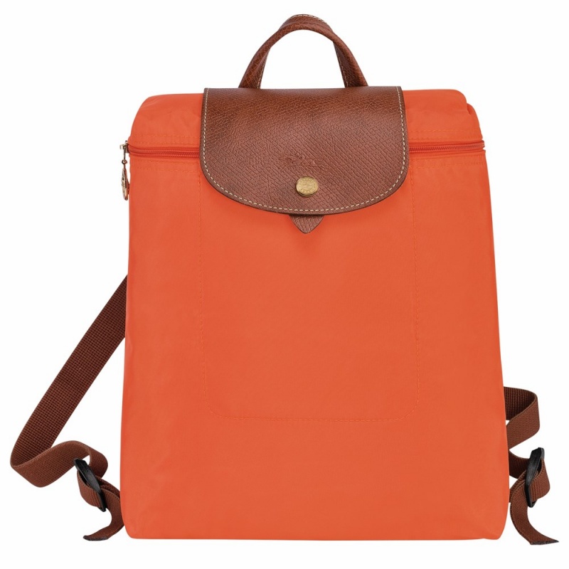 Longchamp Le Pliage Original M Rucksack Damen Orange | 270WQSNMV