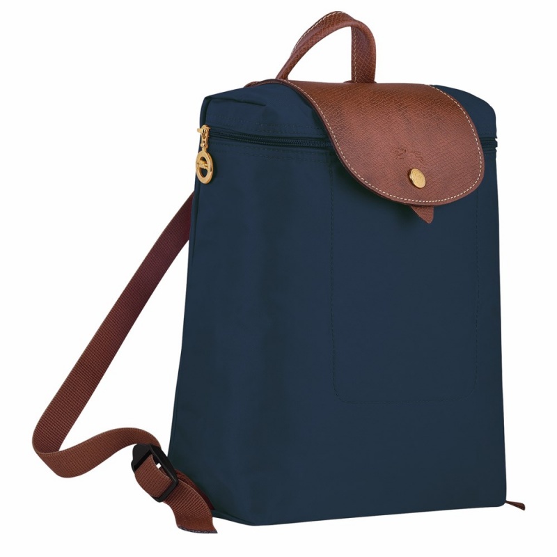 Longchamp Le Pliage Original M Rucksack Herren Navy | 634EIOSZQ