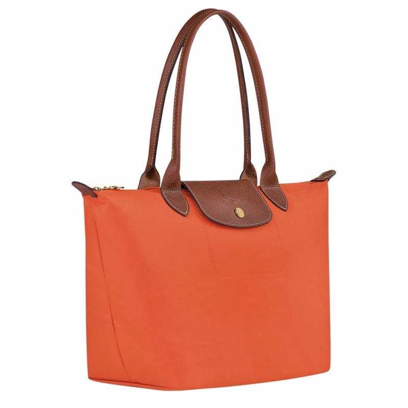 Longchamp Le Pliage Original M Schultertasche Damen Orange | 023PAHJWT