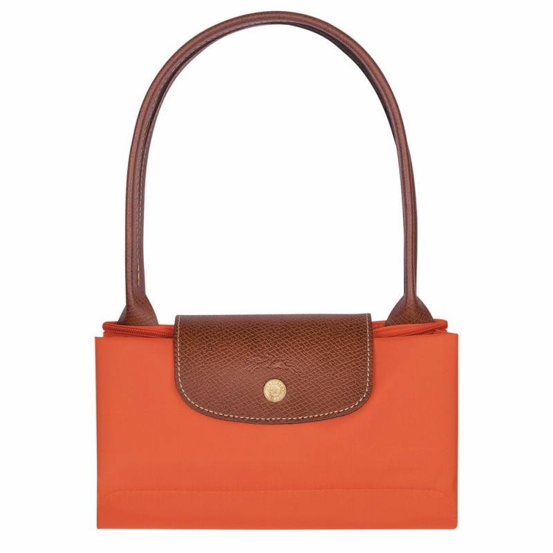 Longchamp Le Pliage Original M Schultertasche Damen Orange | 023PAHJWT