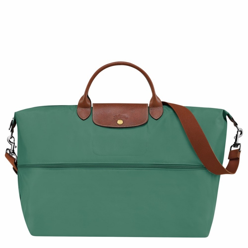 Longchamp Le Pliage Original Reisetasche Herren Olivgrün | 049XDOQKG