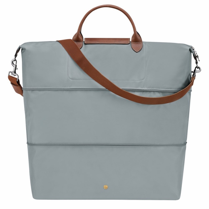 Longchamp Le Pliage Original Reisetasche Herren Grau | 745RYCTDE