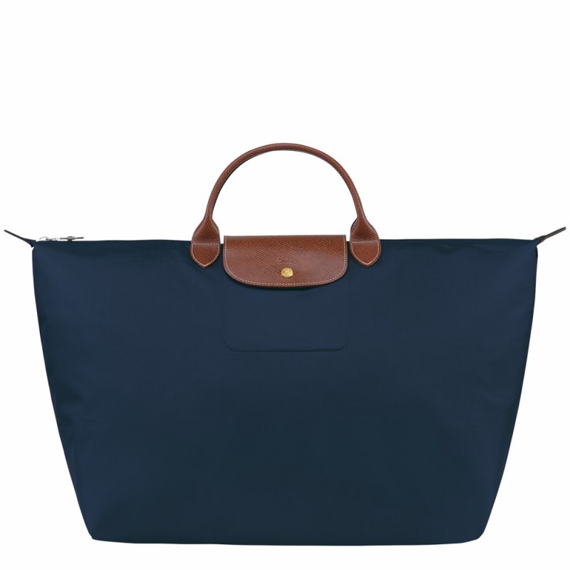 Longchamp Le Pliage Original S Reisetasche Herren Navy | 541APOEJS