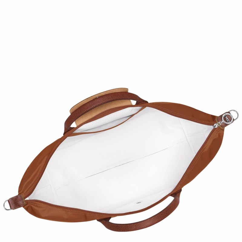 Longchamp Le Pliage Reisetasche Damen Braun | 587NOWSAG