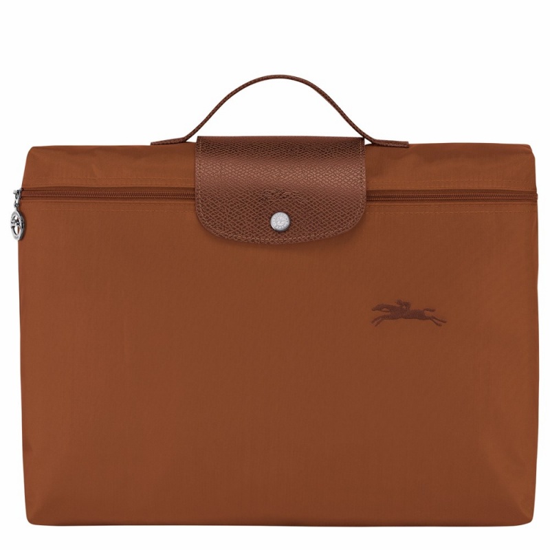 Longchamp Le Pliage S Aktentasche Herren Braun | 586XMDKQU