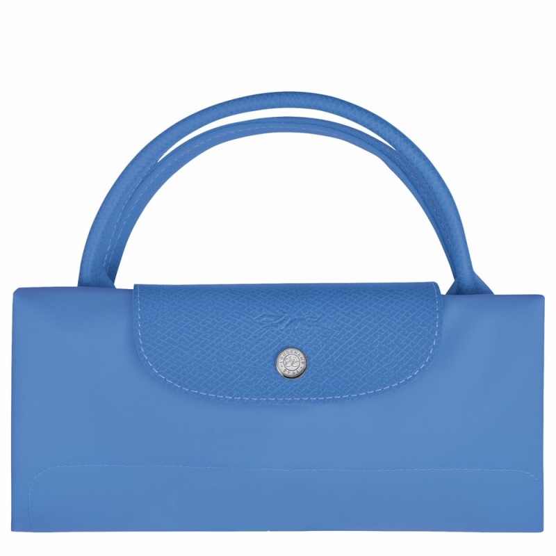 Longchamp Le Pliage S Reisetasche Damen Blau | 281FVLHPE