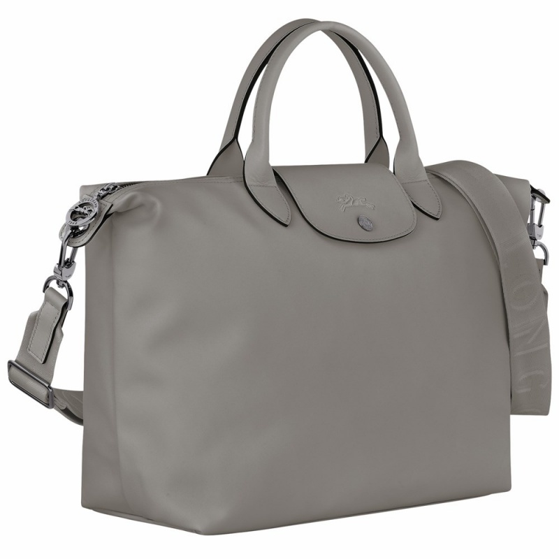 Longchamp Le Pliage Xtra L Handtasche Herren Grau | 640OYWPDB