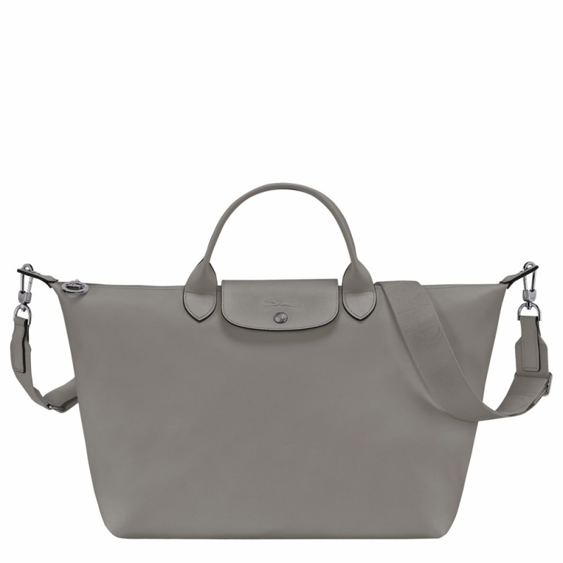 Longchamp Le Pliage Xtra L Handtasche Herren Grau | 640OYWPDB