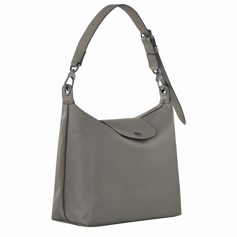 Longchamp Le Pliage Xtra M Hobo Tasche Damen Schwarz | 624XHJPUI