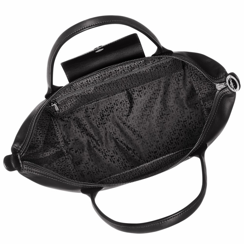 Longchamp Le Pliage Xtra M Schultertasche Damen Schwarz | 643QPNDAY