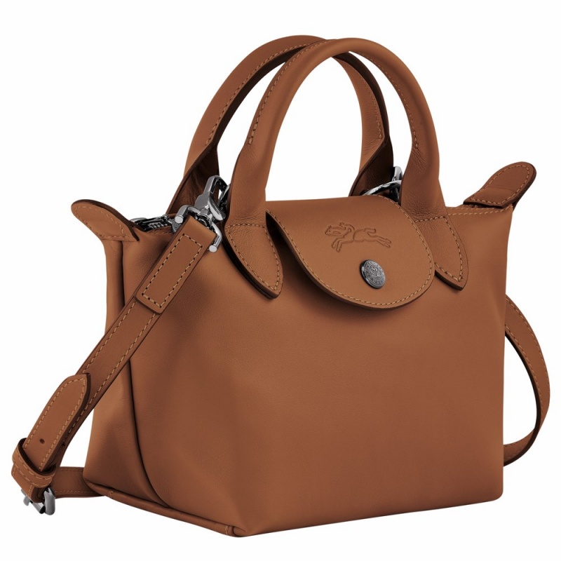 Longchamp Le Pliage Xtra XS Handtasche Damen Braun | 549OTJFPS