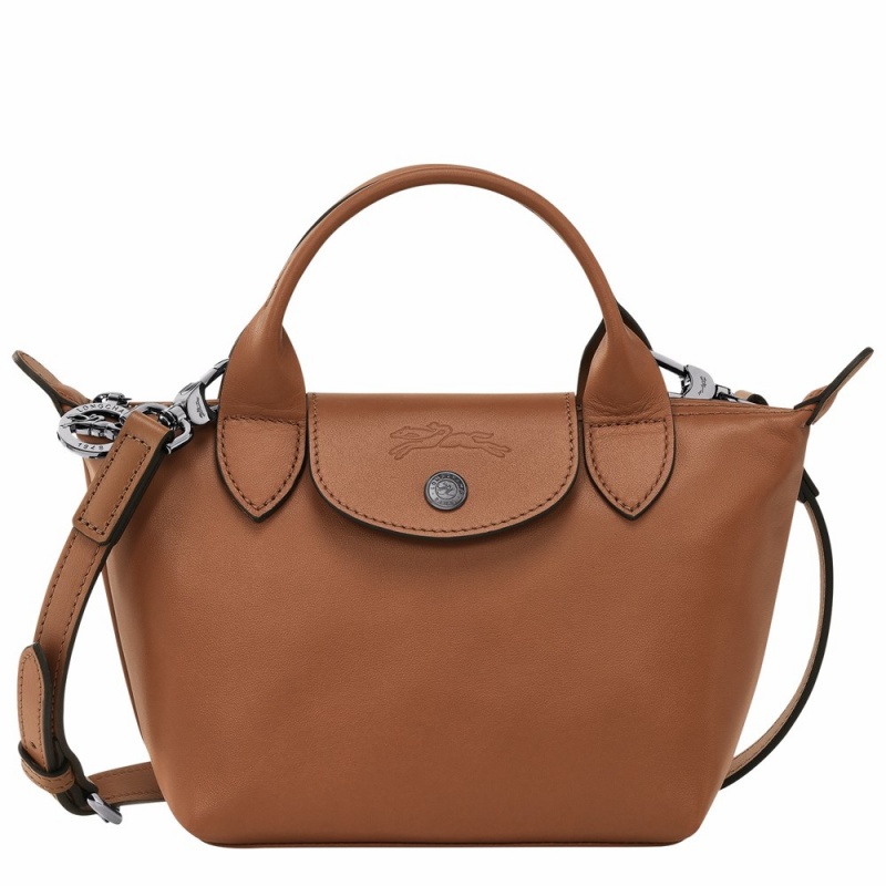 Longchamp Le Pliage Xtra XS Handtasche Damen Braun | 549OTJFPS