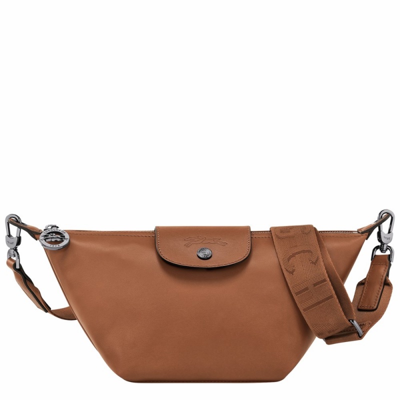 Longchamp Le Pliage Xtra XS Umhängetasche Damen Braun | 465QGKVEL