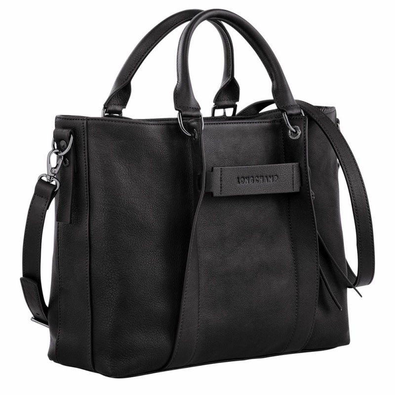 Longchamp Longchamp 3D L Handtasche Damen Schwarz | 517GBSFZK