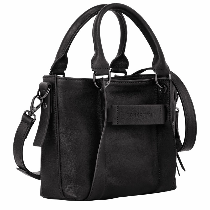 Longchamp Longchamp 3D S Handtasche Damen Schwarz | 608VIWGBY