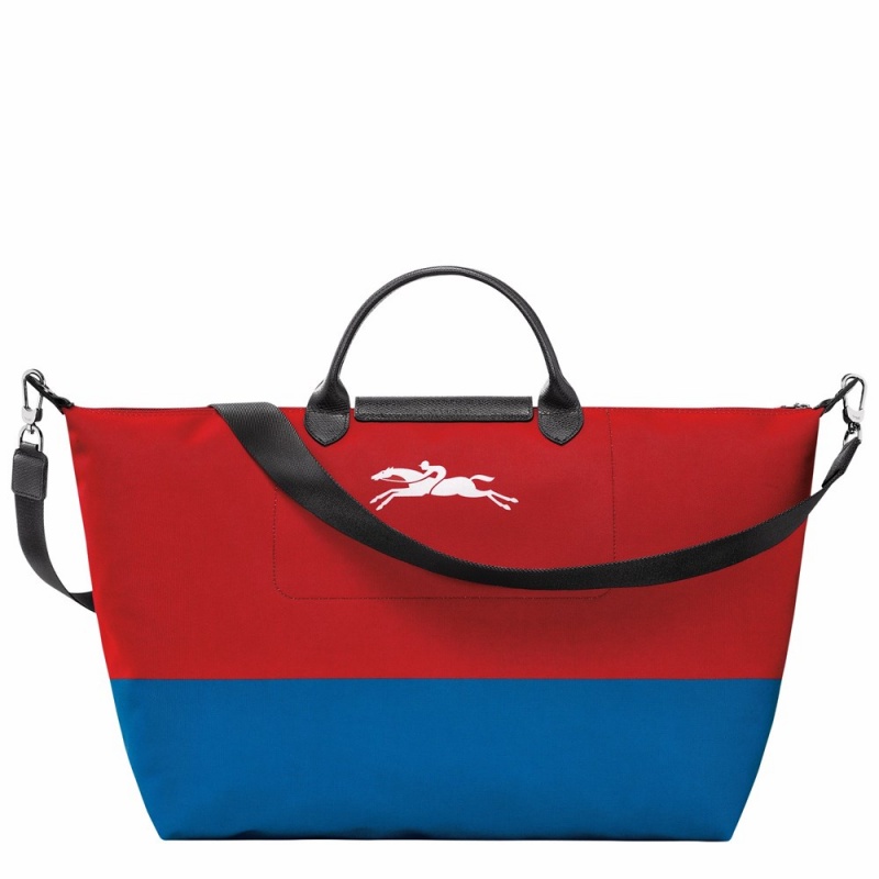 Longchamp Longchamp x Robert Indiana Reisetasche Damen Weiß | 657EZJQLM